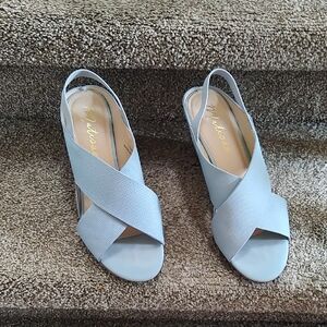 Matisse Harlow Baby Blue Sandals Size 10